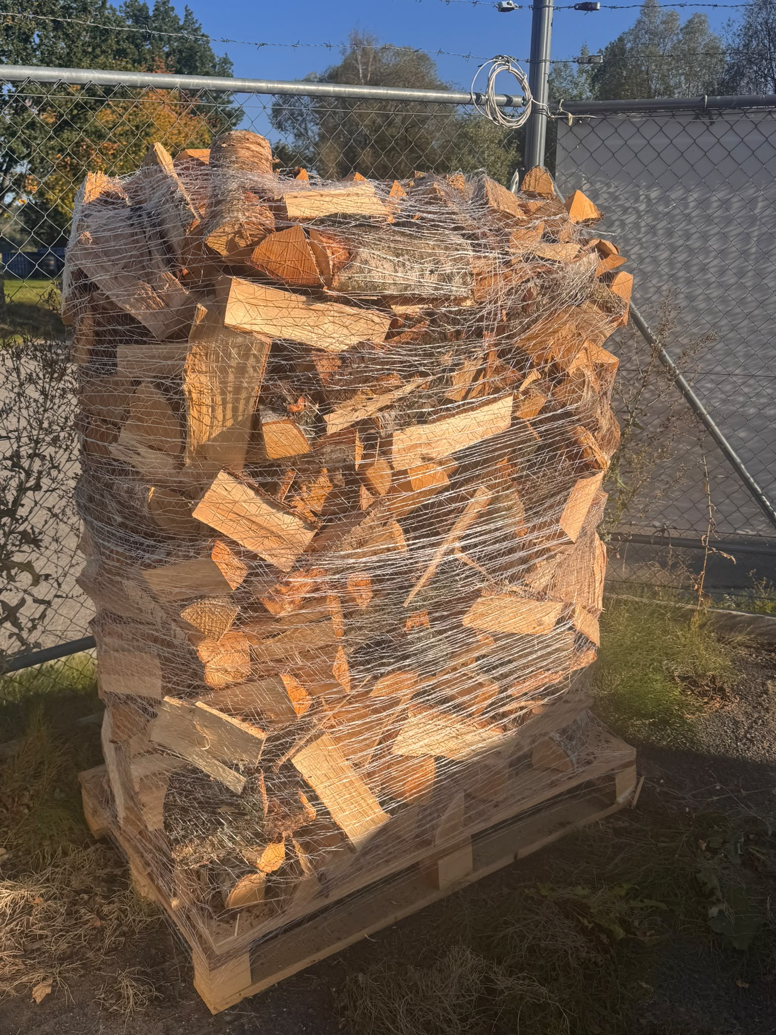 palivové dřevo k osobnímu odběru paleta